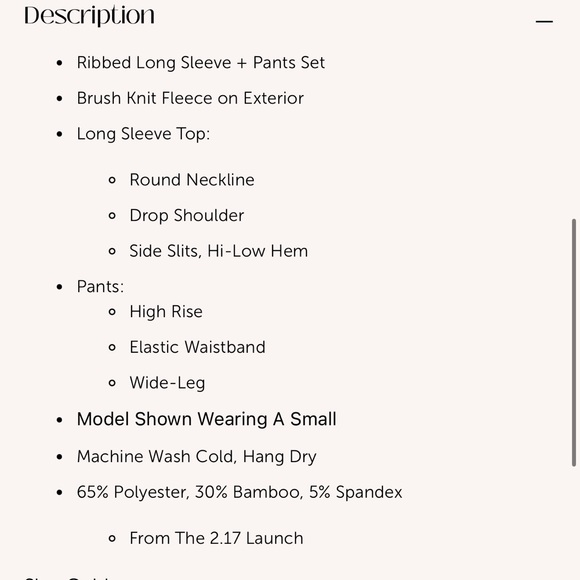 Talulah Cozy Ribbed Set - Picture 3 of 9